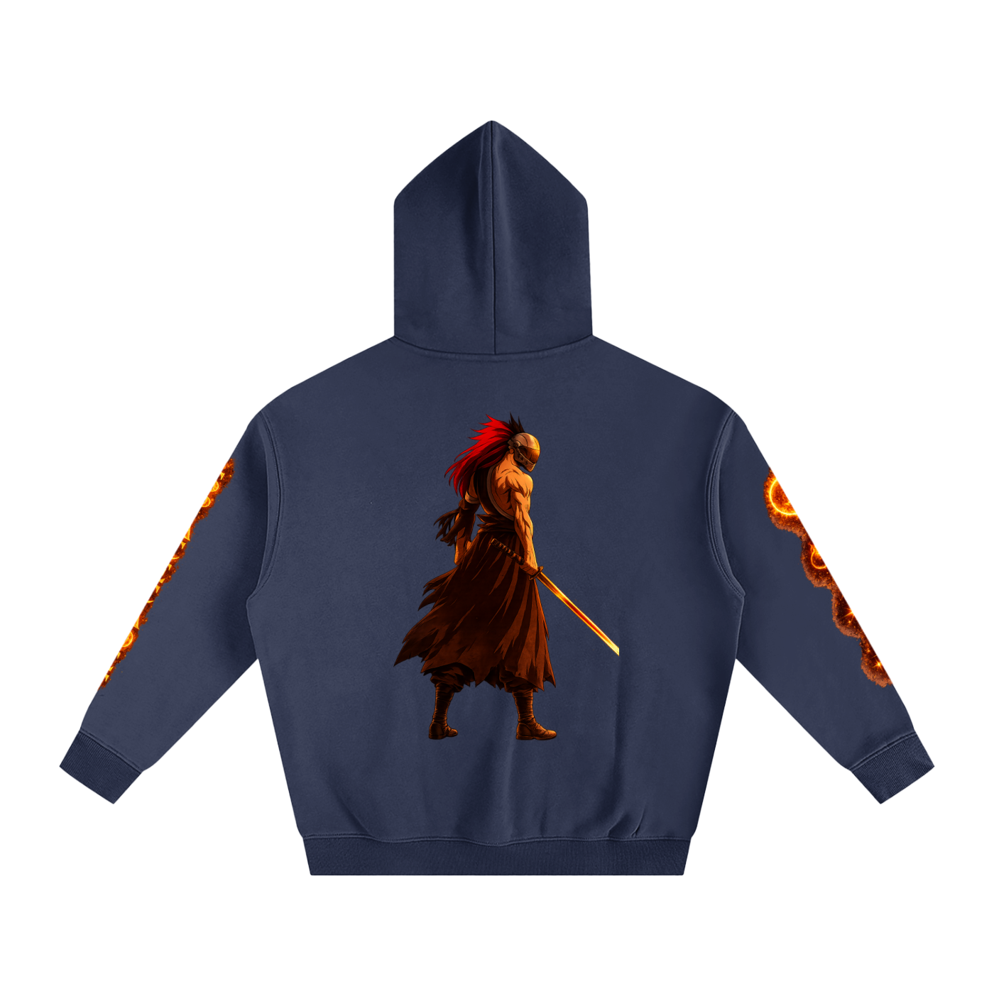 Sun Oversize Fleeced Hoodie