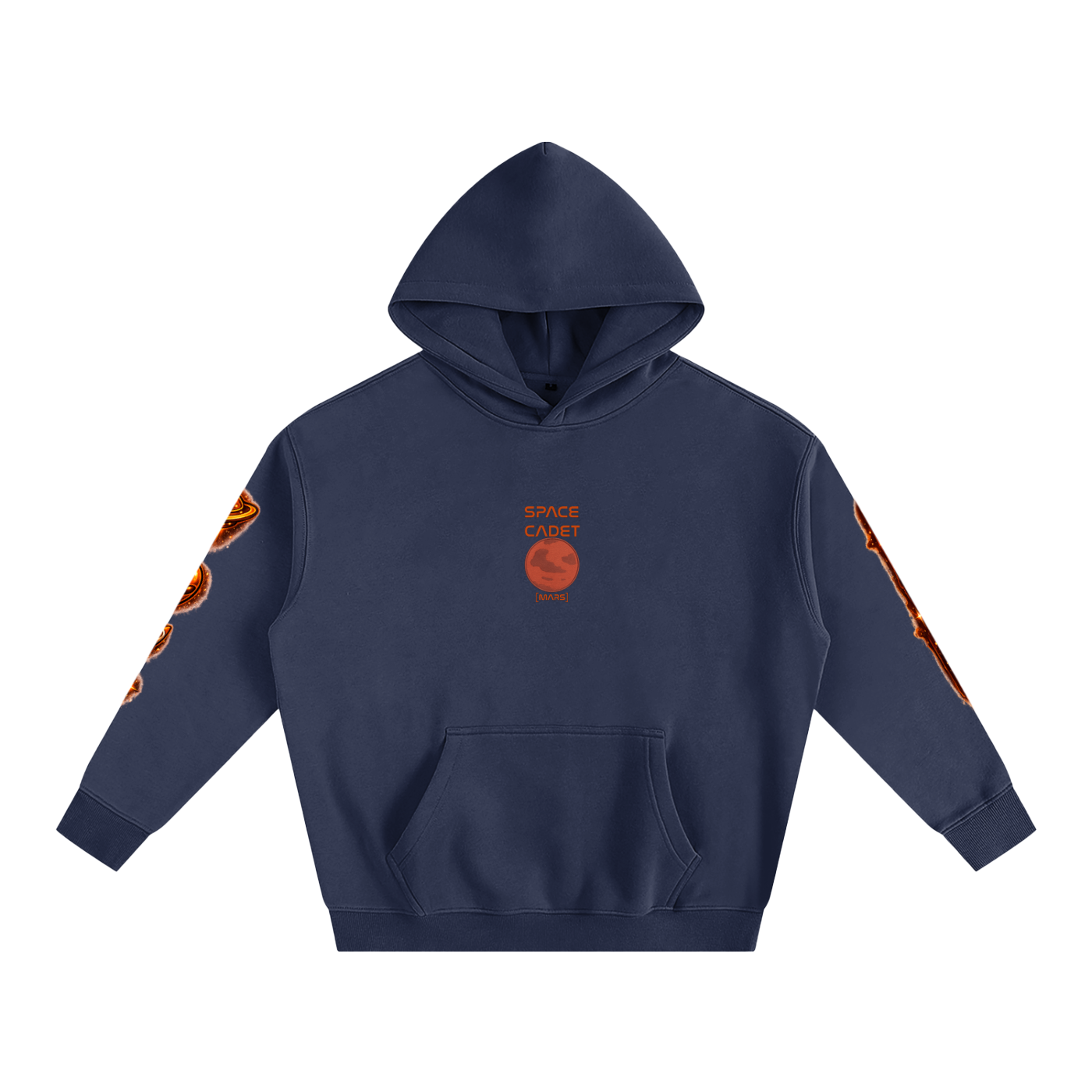 Mars Oversize Fleeced Hoodie