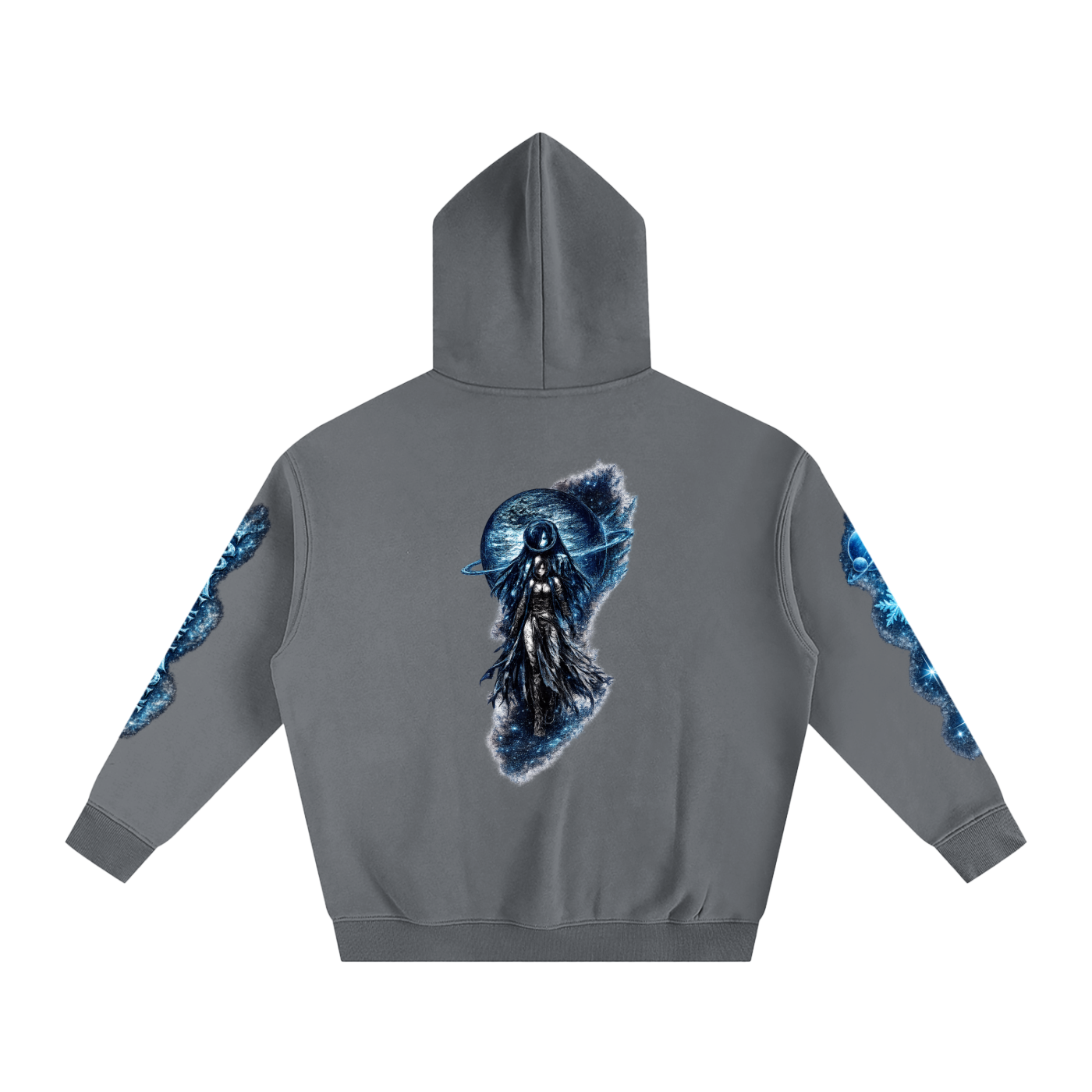 Uranus Oversize Fleeced Hoodie