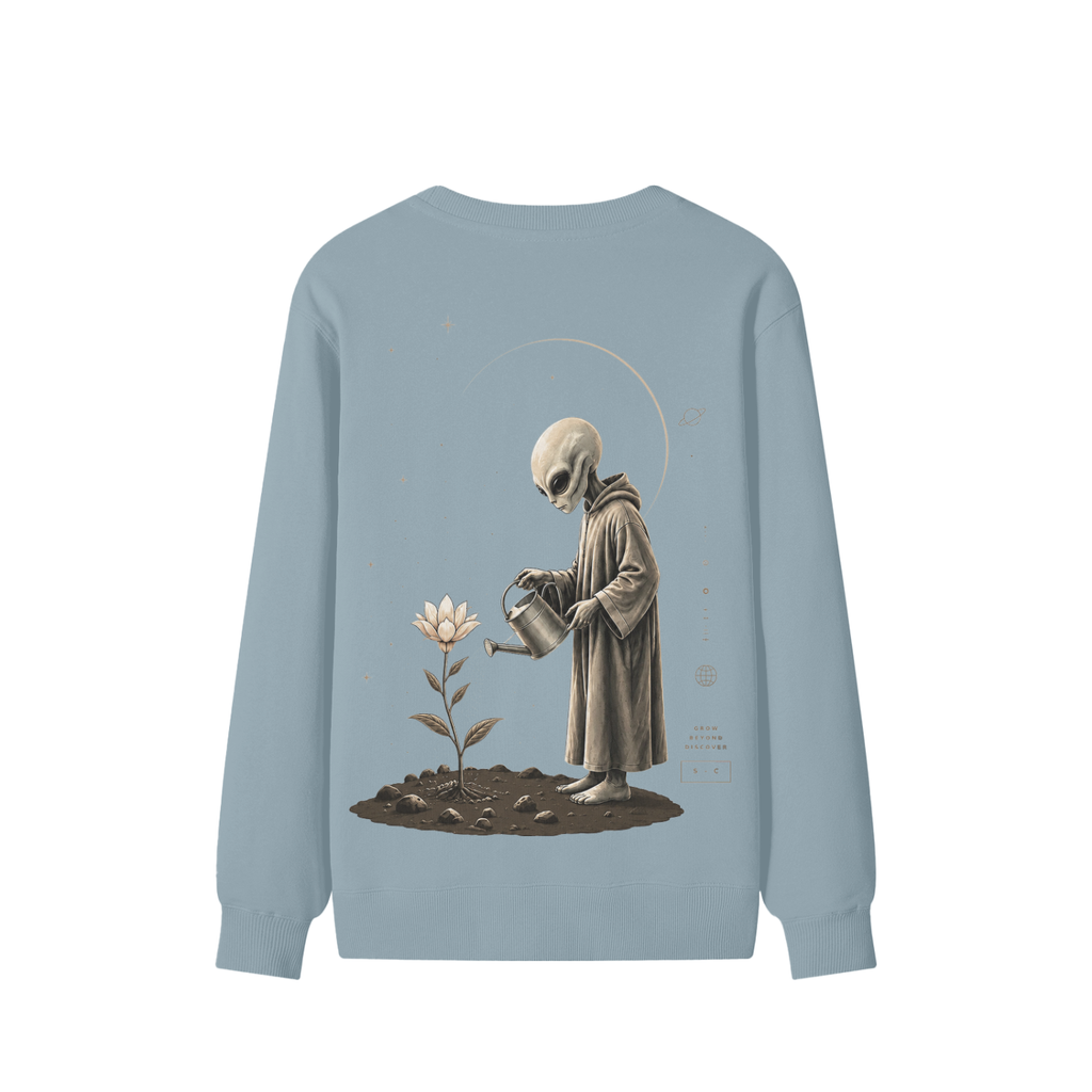 Space Cadet Flower Of Life Crewneck