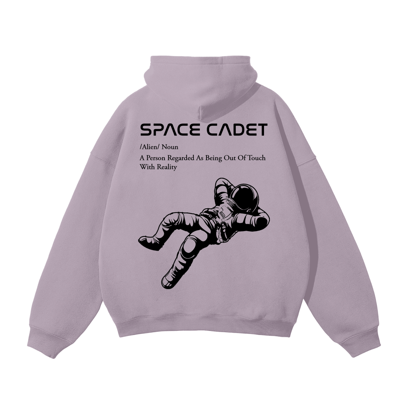 Space Cadet V1 Hoodie Black Print
