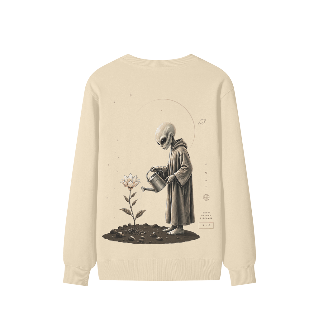 Space Cadet Flower Of Life Crewneck