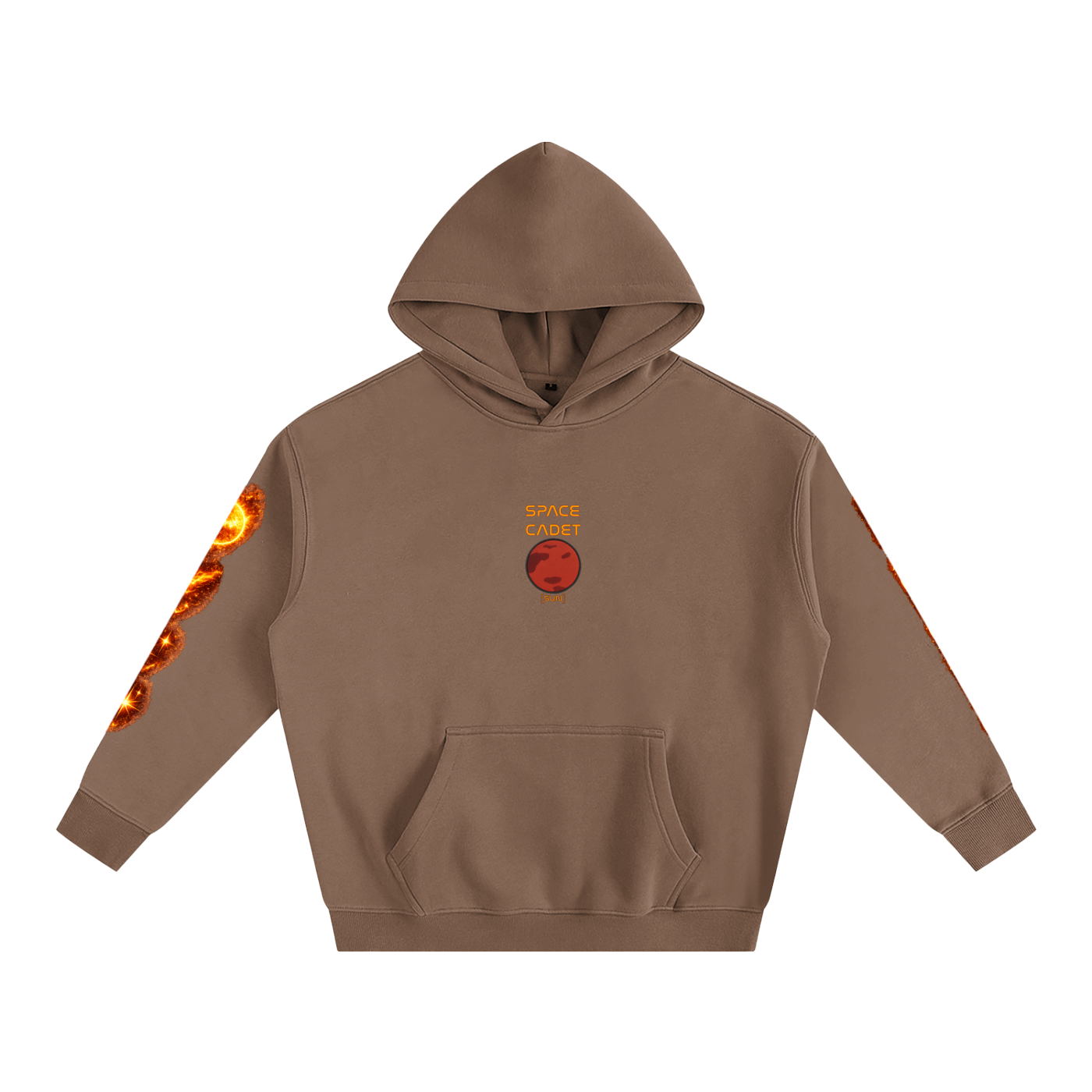 Sun Oversize Fleeced Hoodie