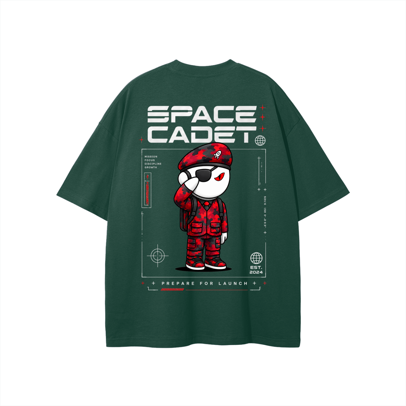 V4 Space Cadet Camo Red
