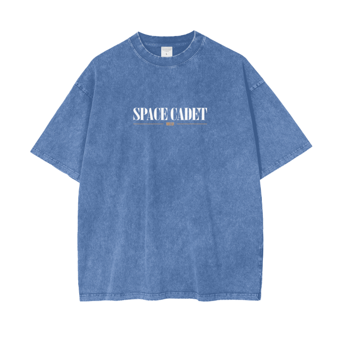 V2 Astro Walking Acid Wash Oversize T-Shirt