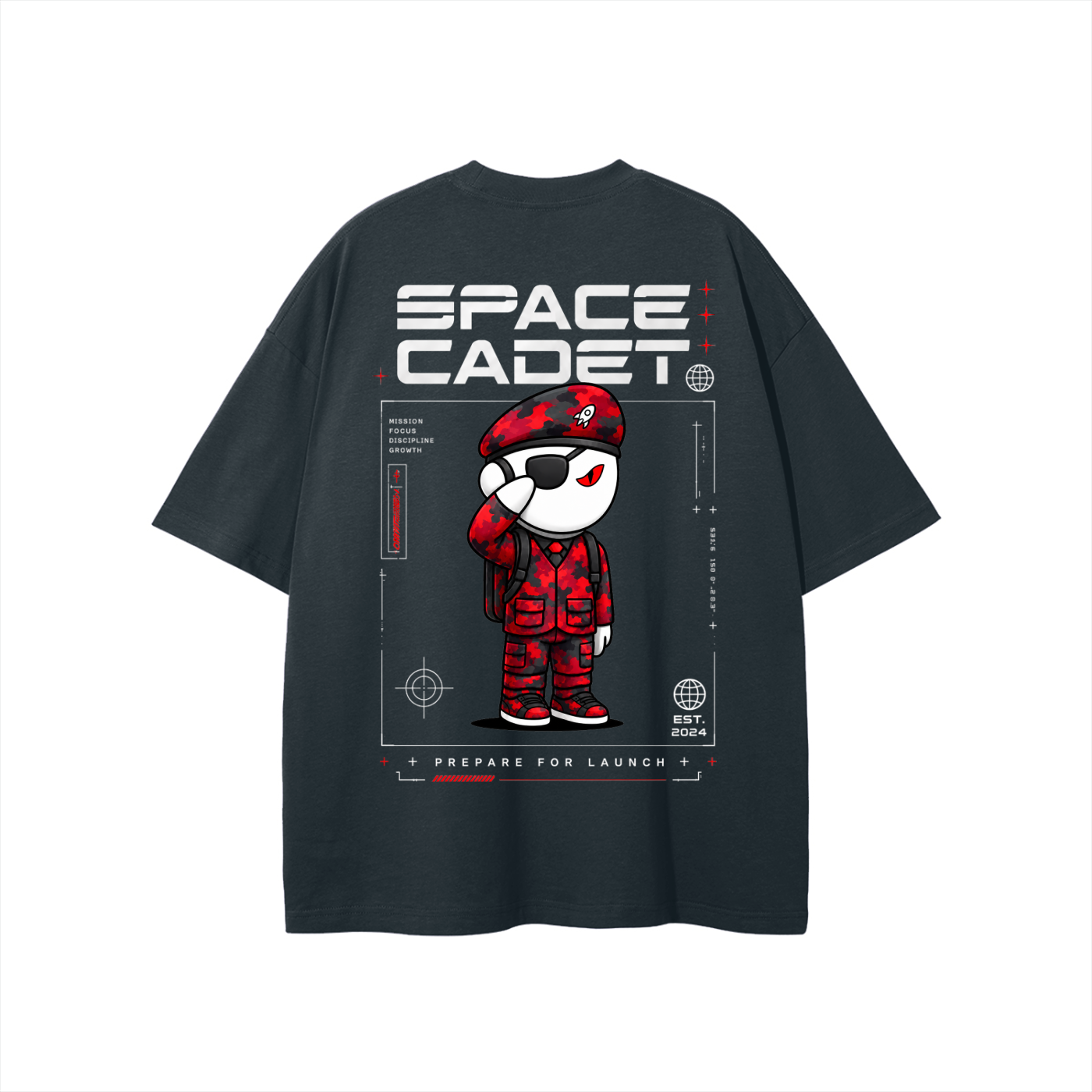 V4 Space Cadet Camo Red