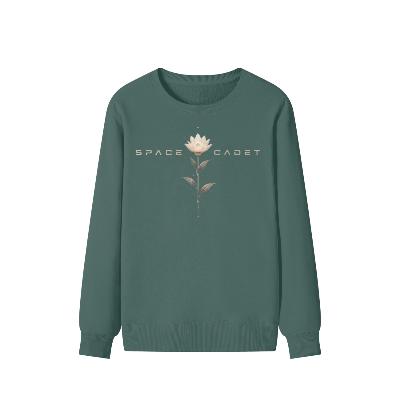 Space Cadet Flower Of Life Crewneck