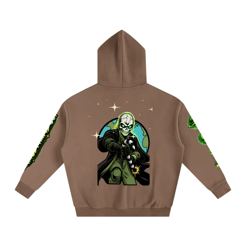Earth Oversize Fleeced Hoodie