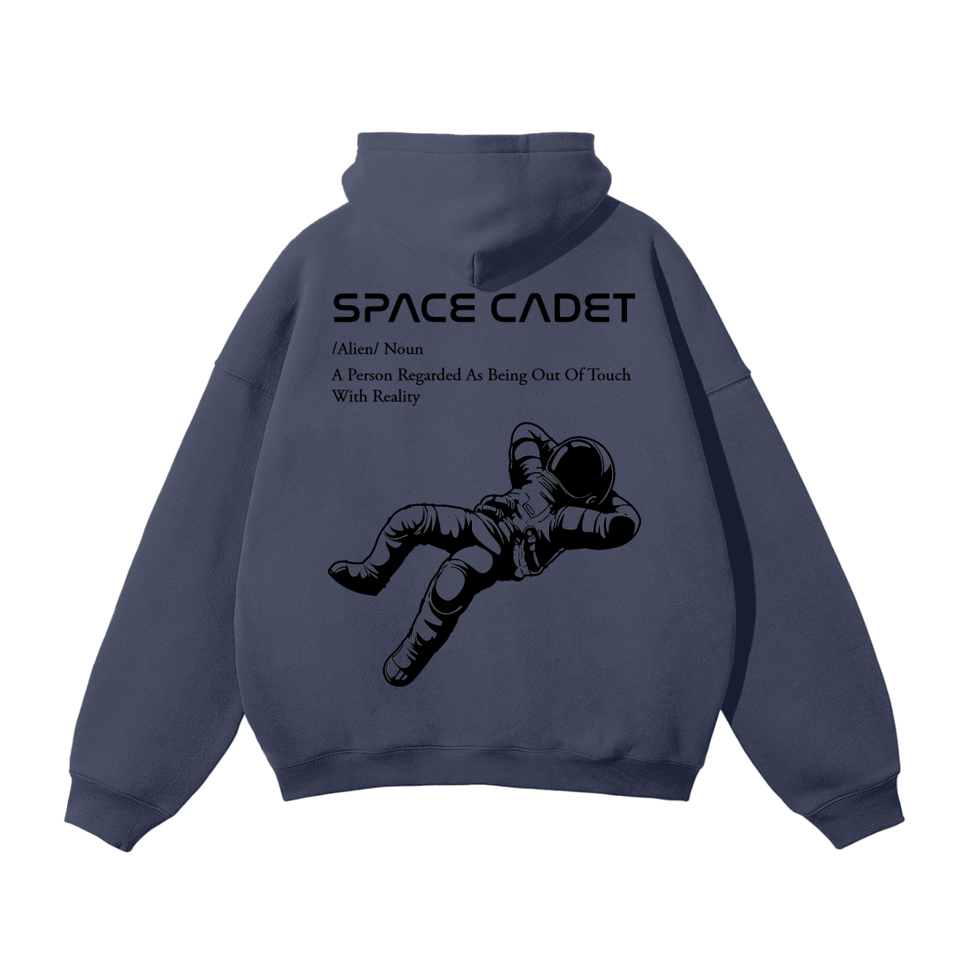 Space Cadet V1 Hoodie Black Print